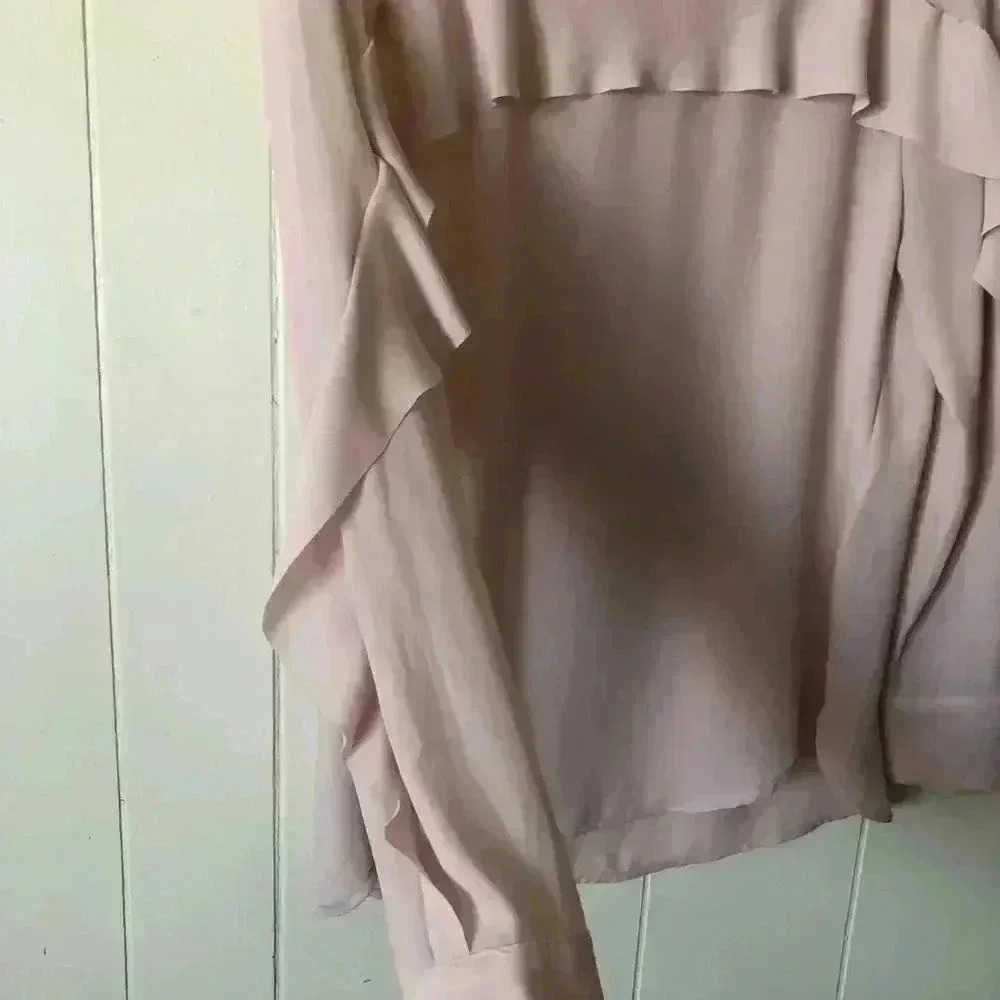 Banana Republic Polyester Top Blouse Size XS - Picture 3 of 8
